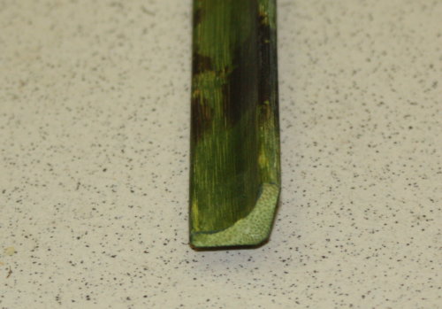 Планка плинтус D 05-07, цвет зеленый черепаховый